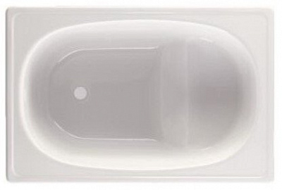 Стальная ванна BLB Europa сидячая 105x70 см