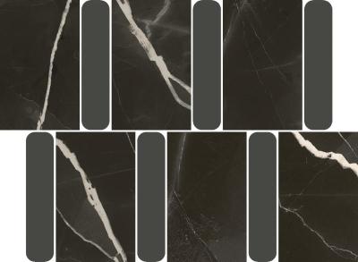 Italon Stellaris Black Mosaico Argan 36.8x26.8
