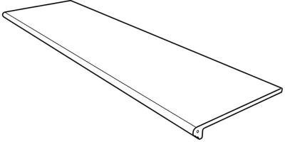 Ступень фронтальная Round Smooth Ocre