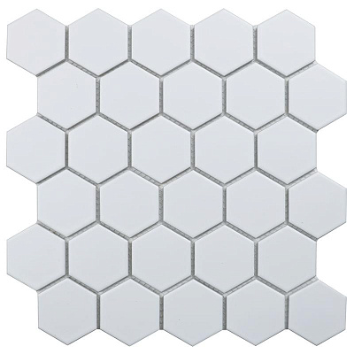 Мозаика Mosaic Hexagon Small White Matt 27.2x28.2