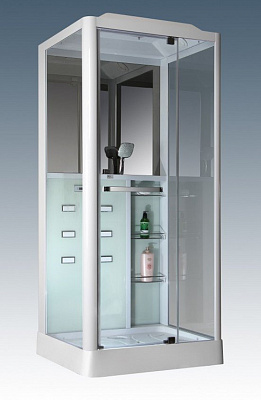 Душевая кабина Loranto Selak CS 126 L 90x100x215 см белая