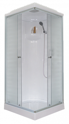 Душевая кабина Royal Bath RB 80НP1-М 80x80 см стекла матовые