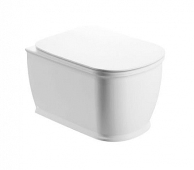 Унитаз подвесной Grossman Comfort GR-P3013 безободковый с крышкой сиденьем Soft-Close