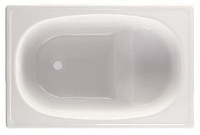 Стальная ванна BLB Europa сидячая 120x70 см