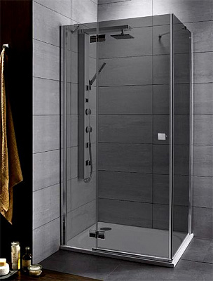Душевой уголок Radaway Almatea KDJ 80x80x195 см левый прозрачное стекло