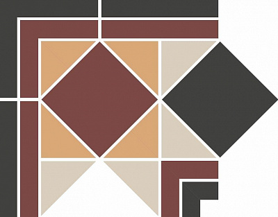 Спецэлемент Borders Zurich Corner 26x26