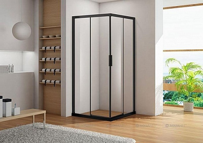 Душевой уголок Aquanet Pleasure AE60-S-100x100U-BT 100x100 прозрачное стекло