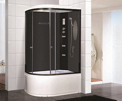 Душевая кабина Niagara Premium NG-214-01RN 120x80x220 правая с гидромассажем стекло тонированное