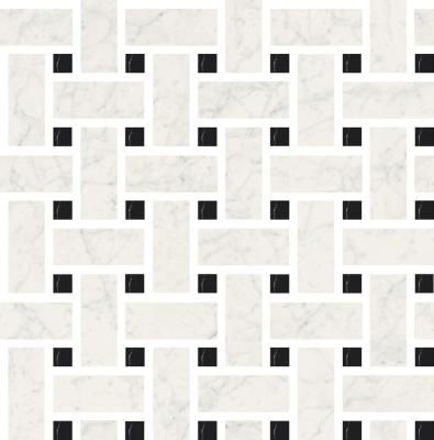 Bianco Gioia Mosaic Intreccio 30x30
