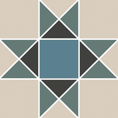 Декор Richmond Green Sheet 30x30