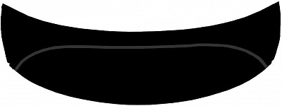 Фронтальная панель для ванны Aquanet Arona 150 черная