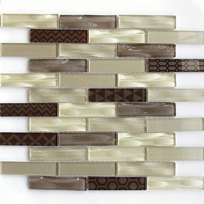 Мозаика Mosaics Optima Brown 30x30
