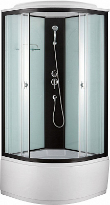 Душевая кабина Niagara NG-6708 четверть круга 90x90 см