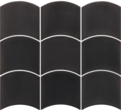 Wave Black 12x12
