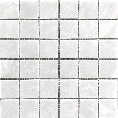Мозаика Wild Stone Mosaic 48x48 White Polished 30.5x30.5
