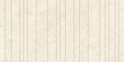 Marvel Travertine White Cross Chiselled Urban Grid 29.5x60