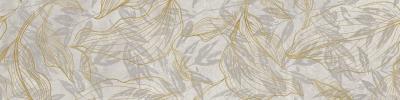 White Decor Flower Rect 29.7x119.7