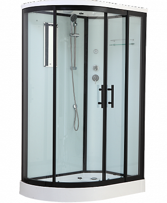 Душевая кабина Timo Standart T-6602 Black R 120x85x220