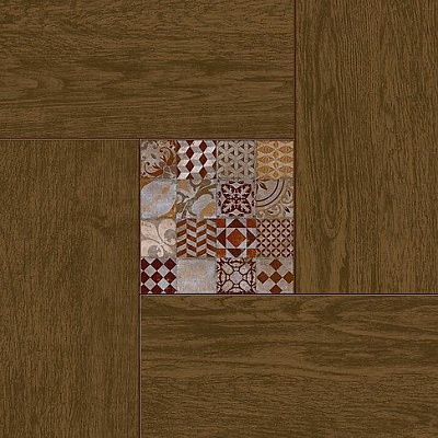 Керамогранит Bellariva коричневый 42х42