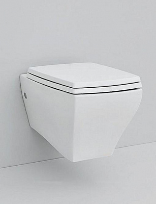 Унитаз подвесной ArtCeram Jazz JZV001 белая матовая Унитаз подвесной ArtCeram Jazz JZV001 белая матовая