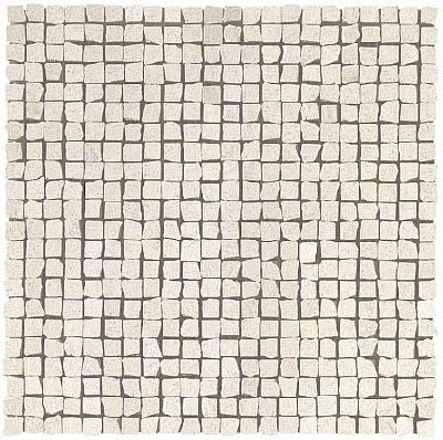 Мозаика Marvel Stone Clauzetto White Tumbled Mosaic 30x30