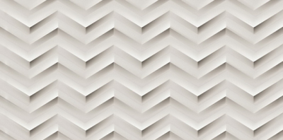 Декор 3D White Chevron Matt 30.5x56