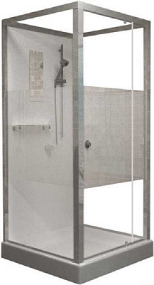 Душевая кабина RGW OLB-207 90x70 см профиль хром