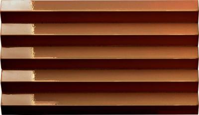 Triangle Glossy Small Brun