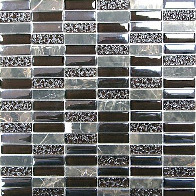 Мозаика Mosaics Super Line Brown 30x30