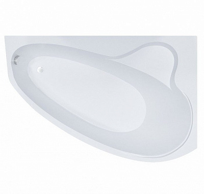 Акриловая ванна Triton Пеарл-шелл 160x104 см левая