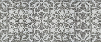 Мозаика Decori 10 Tulips Grey Pattern 120.5x290.5