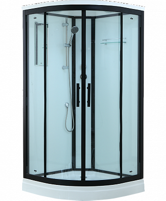 Душевая кабина Timo Standart T-6609 Black 90x90x220