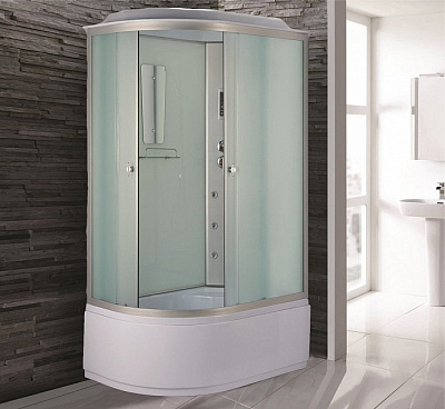 Душевая кабина Niagara Classic NG-3320-14R 120x80x220 правая с гидромассажем стекло матовое