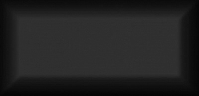 Плитка Граньяно черный грань 7,4х15