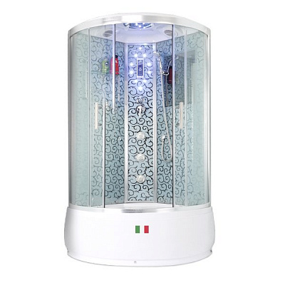 Душевая кабина Maroni Rimini WDA-023Р 444503 91х91 см стекло прозрачное