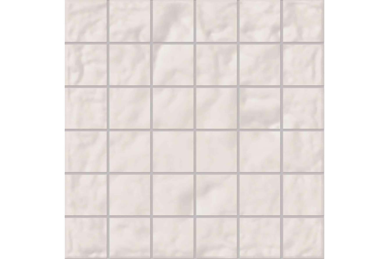 Forme Mosaico 5X5 Bianco Assoluto Silktech 30x30
