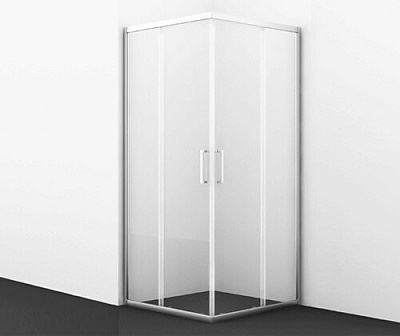 Душевой уголок Wasserkraft Main 41S03Mattglass 90x90см матовый Душевой уголок Wasserkraft Main 41S03Mattglass 90x90см матовый