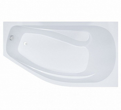 Акриловая ванна Triton Скарлет 167x96 см левая