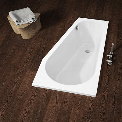 Акриловая ванна Riho Delta 160 см L Plug&Play Акриловая ванна Riho Delta 160 см L Plug&Play