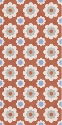 Flower Cotto Nat 60x120
