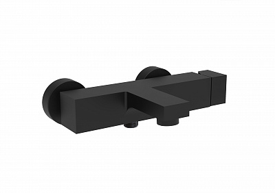 Смеситель для ванны без душ.набора, Черный матовый