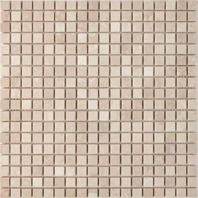 PIX 234 Cream marfil, чип 15x15 мм, сетка 305х305x4 мм, Матовая