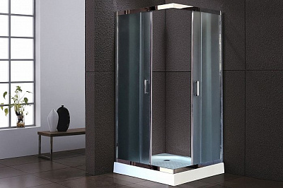 Душевой уголок Royal Bath HPD-C-CH 90х90х185 рифленое Душевой уголок Royal Bath HPD-C-CH 90х90х185 рифленое