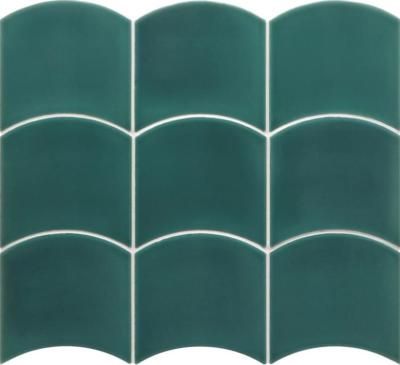 Wave Teal Grassy 12x12 Wave Teal Grassy 12x12