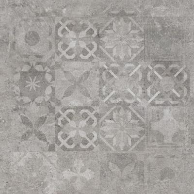 Silver Decor Patchwork Rect 59.7x59.7