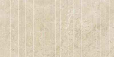Marvel Travertine Pearl Cross Chiselled Urban Grid 29.5x60