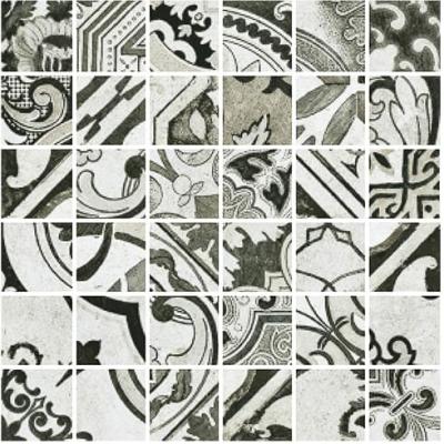 Random Grey Natural Mosaico