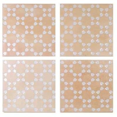 Bejmat Decor Biscuit White 15x15