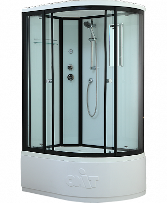 Душевая кабина Timo Standart T-6620 Black L 120x85x220