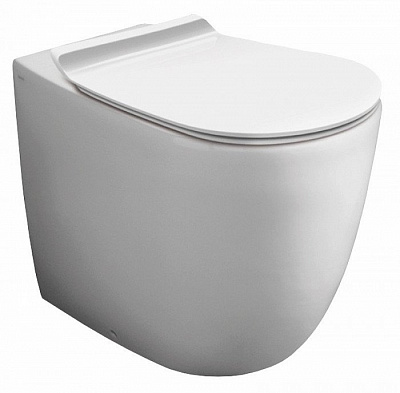 Унитаз приставной Simas Vignoni VI21bi безободковый высокий